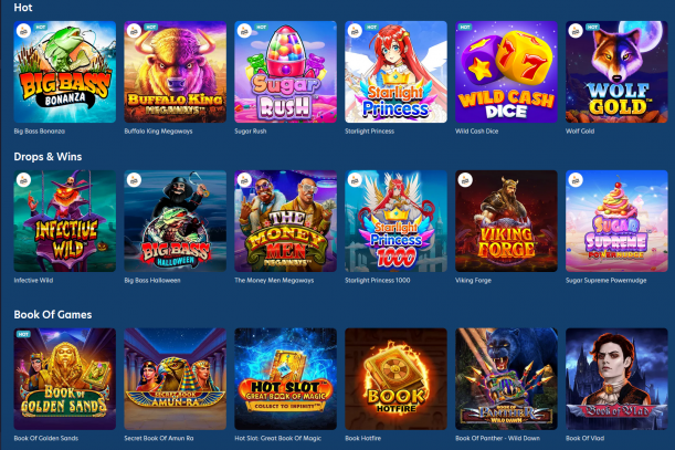 lucky dreams casino games